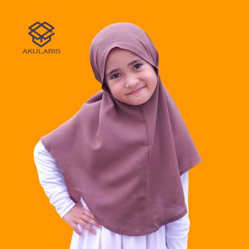 Jilbab Bergo Maryam Anak Usia 3 Tahun Shopee Indonesia