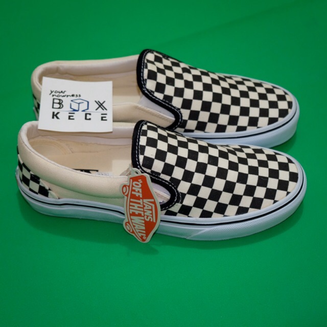 {BANYAK BONUSNYA} SEPATU VANS SLIP ON CLASSIC CHECKERBOARD Shopee