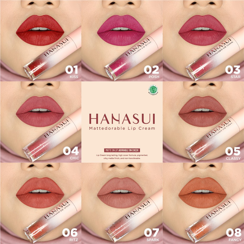 Lipstik Hanasui Boba Homecare24
