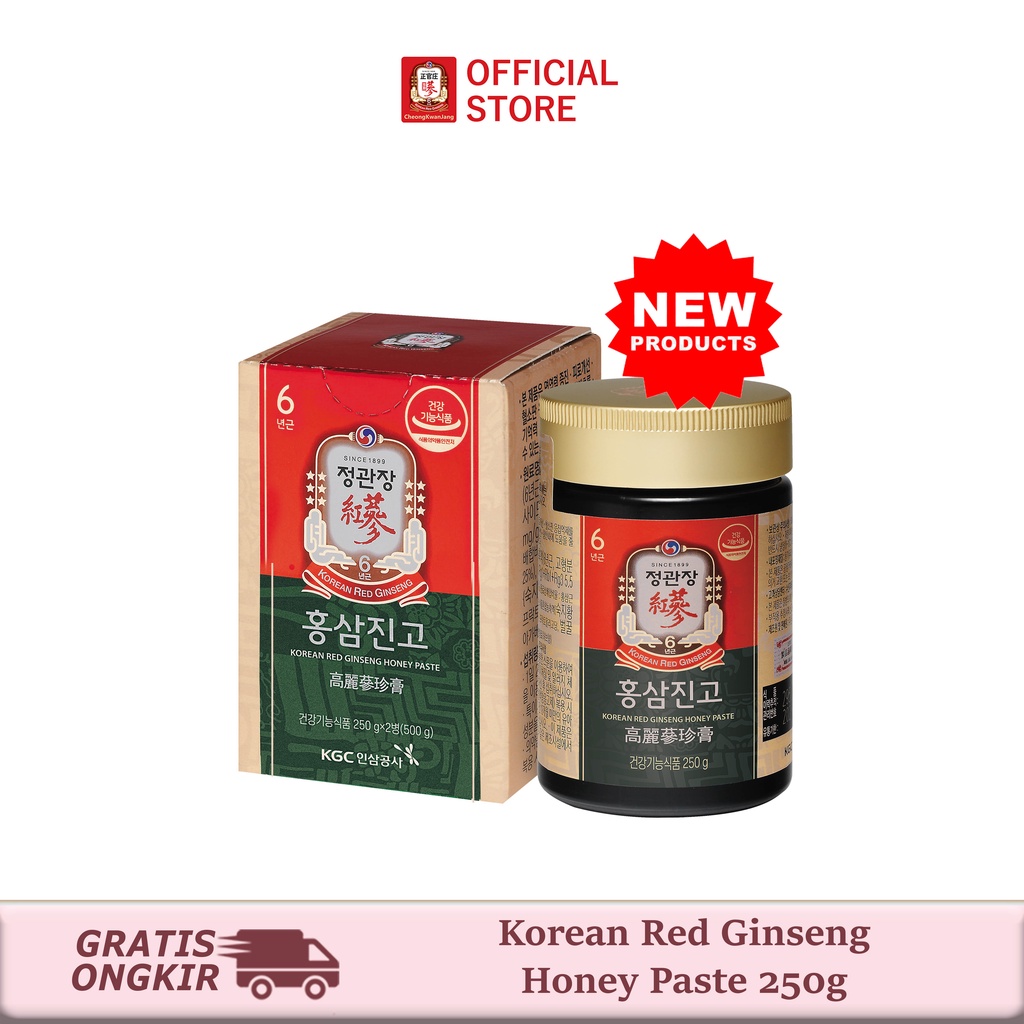 Jual Korean Red Ginseng Honey Paste 250G - Cheongkwanjang Indonesia|Shopee Indonesia
