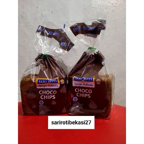 Jual Roti Tawar Coklat Chocochip Sari Roti | Shopee Indonesia