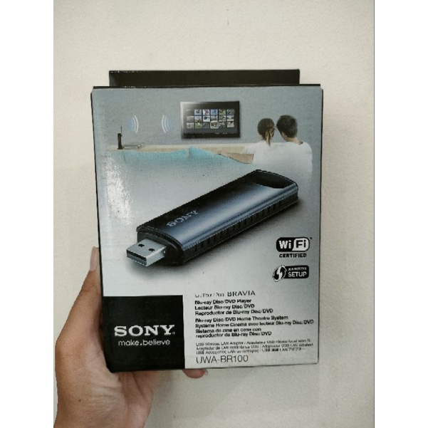 Jual USB DONGLE WIFI SONY ORIGINAL UWA BR100 WIRELESS LAN TV BRAVIA