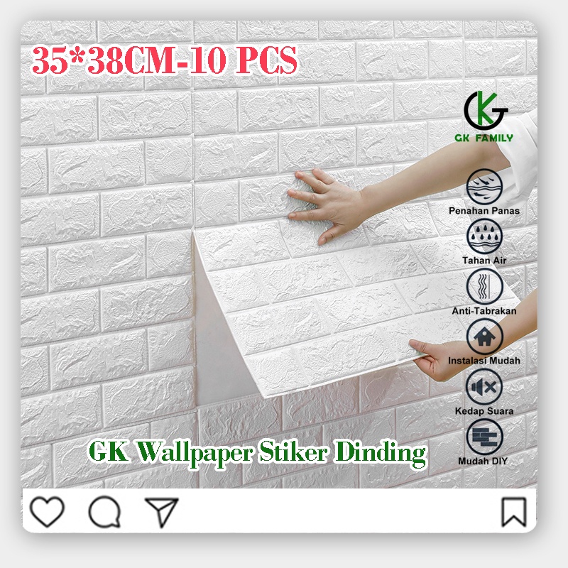Jual GK family Medan Sumatera Utara kirim promosi 1set 10pcs Wallpaper