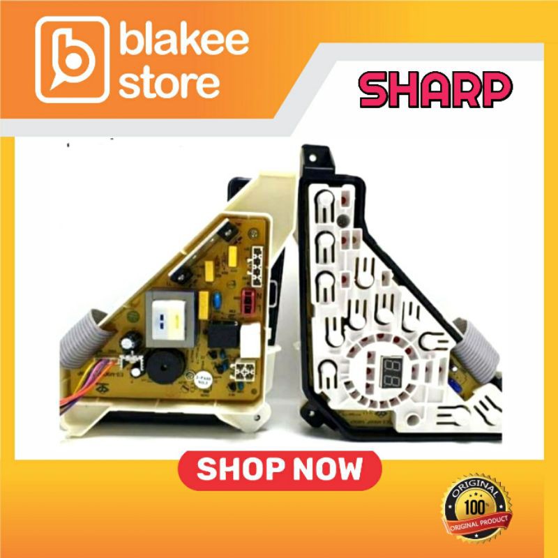 MODUL PCB MESIN CUCI SHARP ESM805 ESM906P ES M905P ES M1005P original program Shopee Indonesia