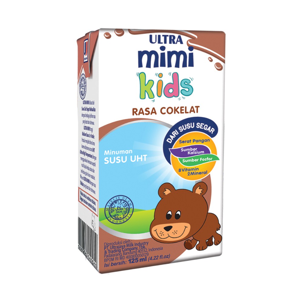 Jual Ultra Mimi Susu Uht Coklat - Paket Spesial Beli 20X125Ml Bonus 2Pcs | Shopee Indonesia