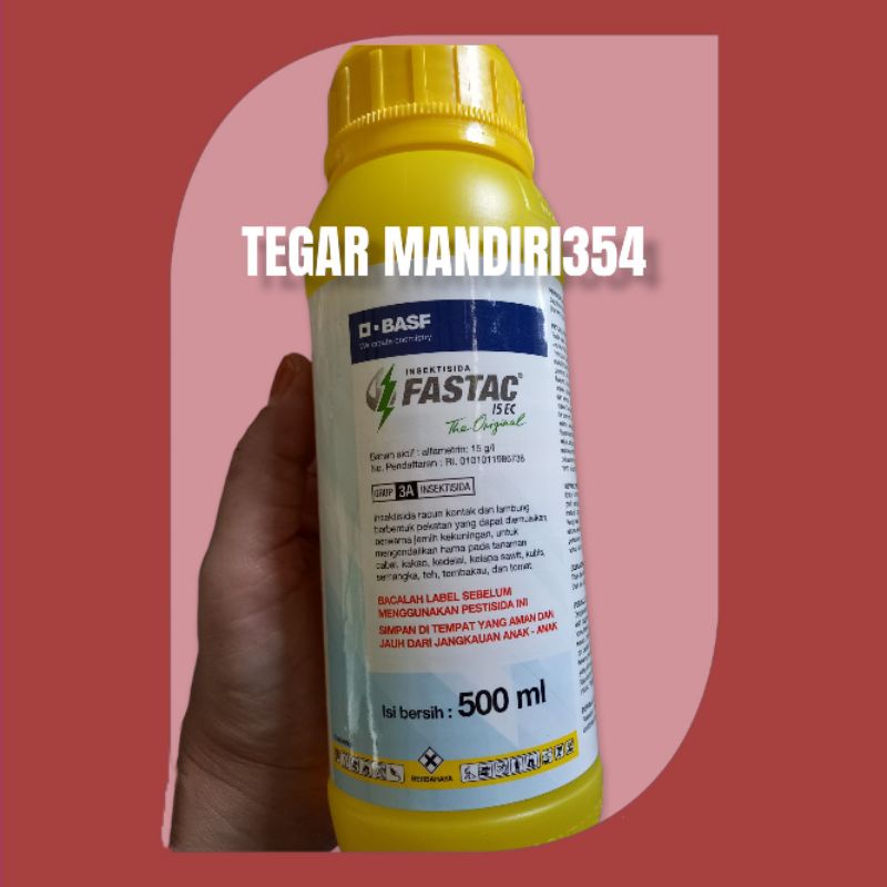 Jual Fastac 15EC 500ml Insektisida Obat Pembasmi Hama Kutu Tanaman(03)