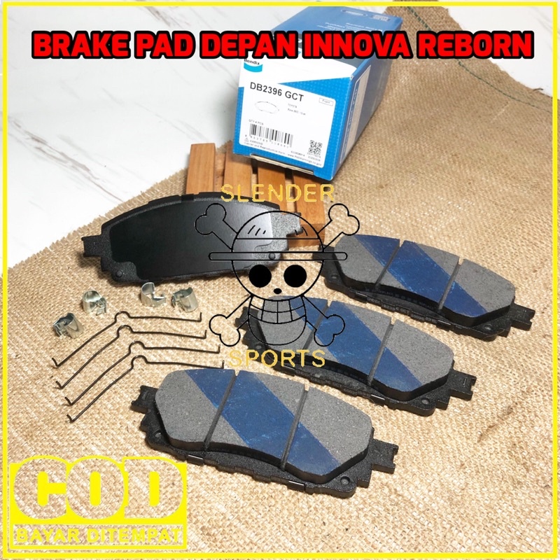 Jual BRAKE PAD INNOVA REBORN KAMPAS REM DEPAN INNOVA REBORN BENDIX