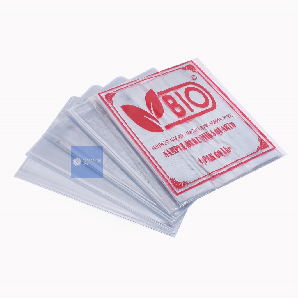 Sampul Buku Plastik Mika Uk. Kwarto ( Perpak isi 10 Lembar