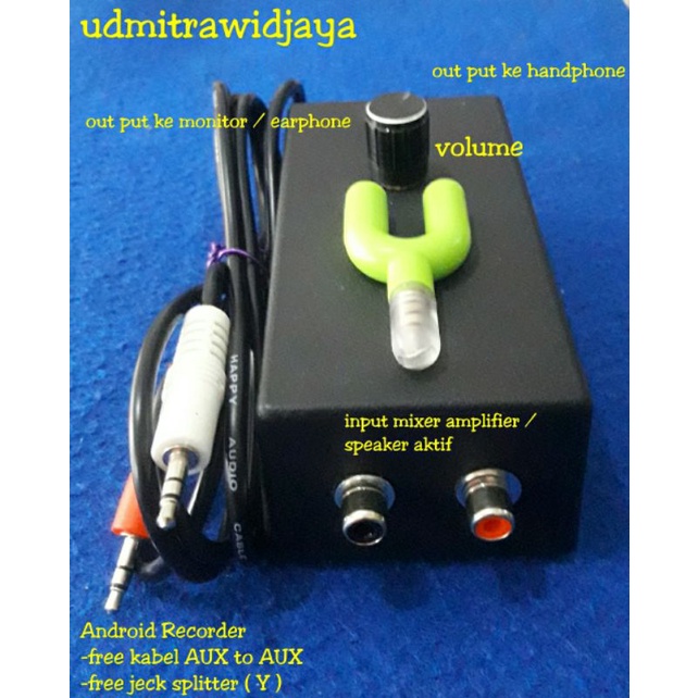Jual Alat rekam dari mixer ke hp android langsung tanpa otg Android