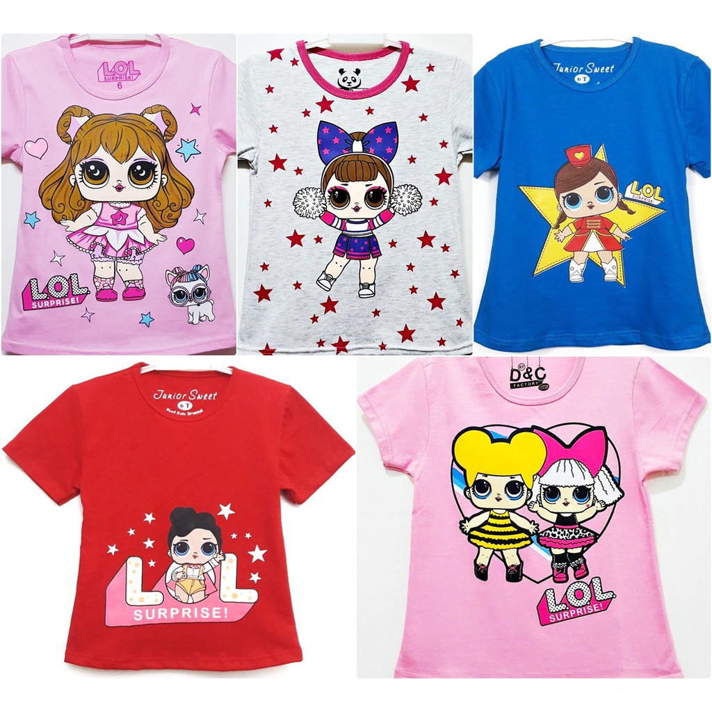 Kaos anak kekinian untuk umur 1 10 Tahun motif Pink Kucing Shopee