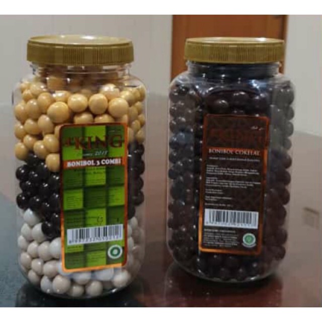 Jual 1 Toples D'king Bonibol Cokelat & 3 Combi ~ Biskuit Salut Cokelat Bentuk Bola Mini | Shopee Indonesia