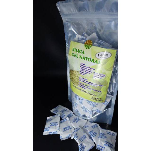 Silika Gel Alami atau silica gel natural sachet 1gr paket grosir murah  100sachet | Shopee Indonesia