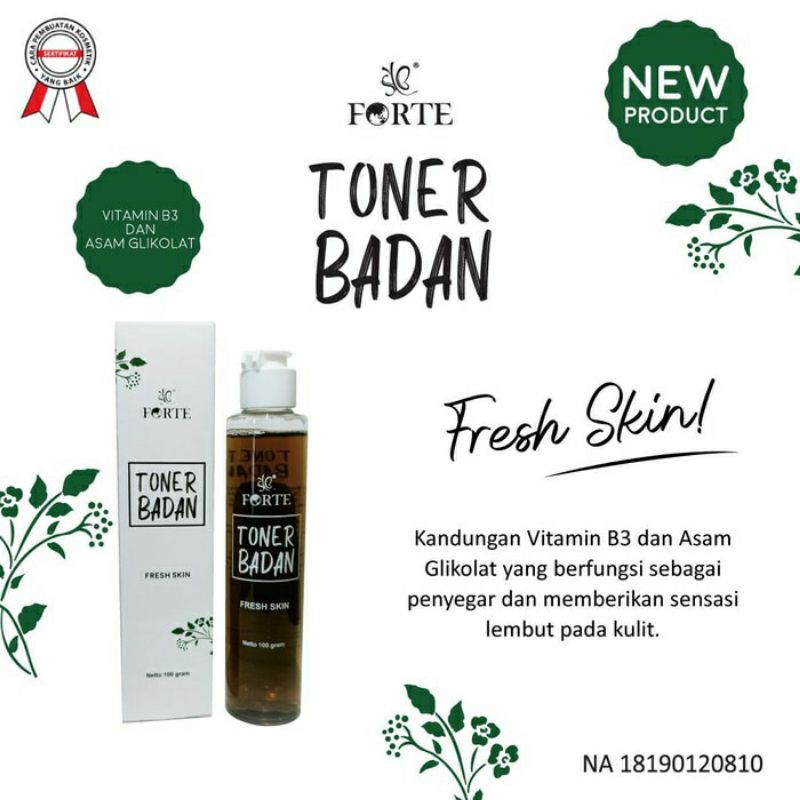 Jual Toner Coklat Syb - Toner Badan - Fresh Skin Syb Forte 100Ml | Shopee Indonesia