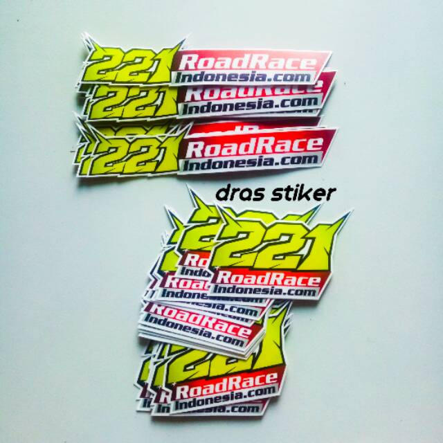 Jual Stiker 221 Roadrace Indonesia.com | Shopee Indonesia