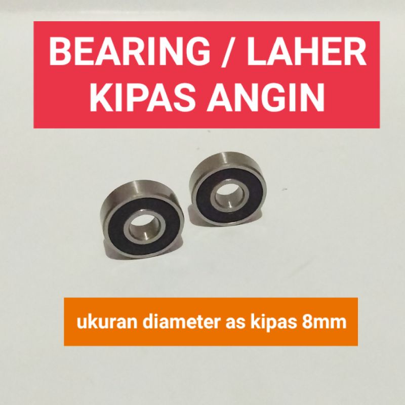 Jual BEARING khusus modifikasi kipas angin ukuran 12 sampai 16 inch