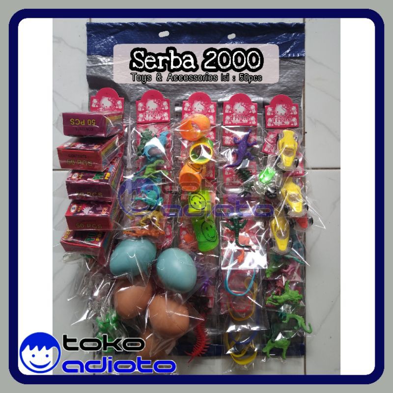 Jual Grosir Mainan 2000An Isi 50Pcs/ Mainan Jadul / Mainan Renceng / Mainan Duaribuan | Shopee Indonesia