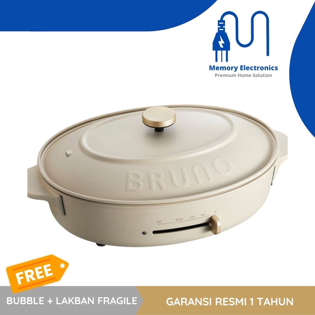 Jual BRUNO HOTPLATE OVAL HOT PLATE SET)