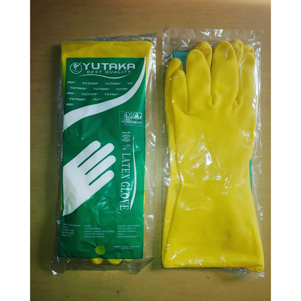 Sarung Tangan Karet 12 Inch YUTAKA Shopee Indonesia