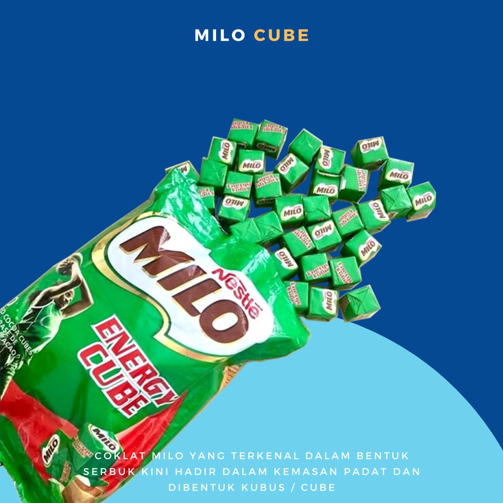 Jual Milo Cube Coklat Milo Kubus Kotak 100Pcs | Shopee Indonesia