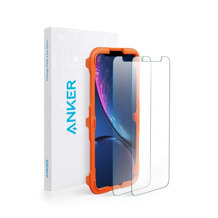 Jual Anker (1 Pack Isi 2) Glassguard Screen Protector For Iphone Xr/11 | Shopee Indonesia