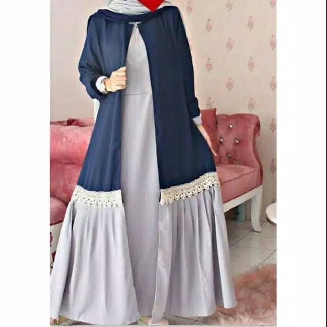 GAMIS ASTY//GAMIS WOLFIS BELAH TENGAH Shopee Indonesia