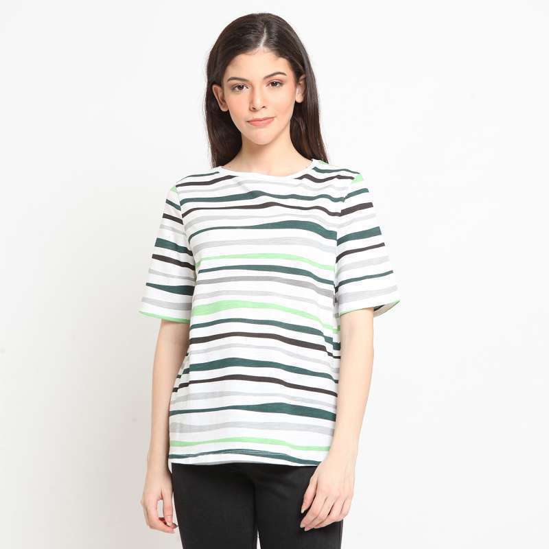 Hammer Kaos Print Wanita L5TP009W1 S white Shopee Indonesia