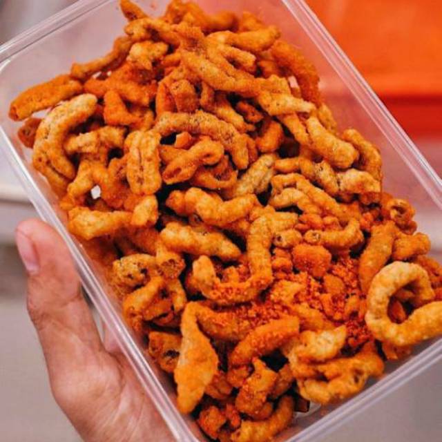 Usus Goreng ngehe toples Shopee Indonesia