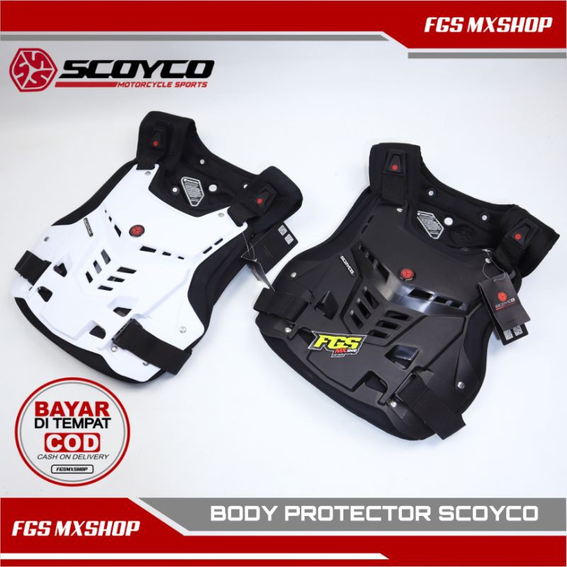 Jual BODY PROTECTOR SCOYCO M50 PELINDUNG DADA SCOYCO M50 BODY ARMOR