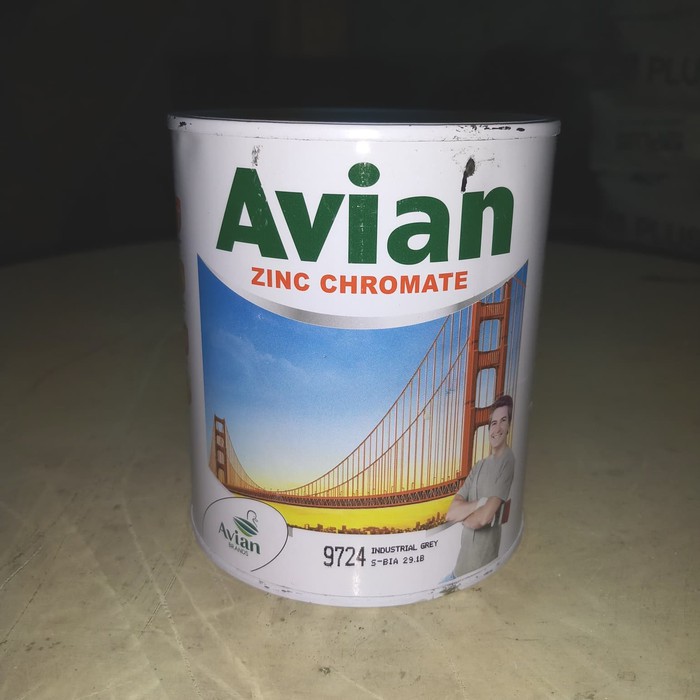 Jual Avian Zinc Chromate Primer Kiloan Cat Dasar Besi Anti Karat 1 KG