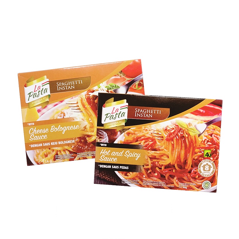 Jual La Pasta Royale Spaghetti Instan Kemasan Kotak Shopee Indonesia