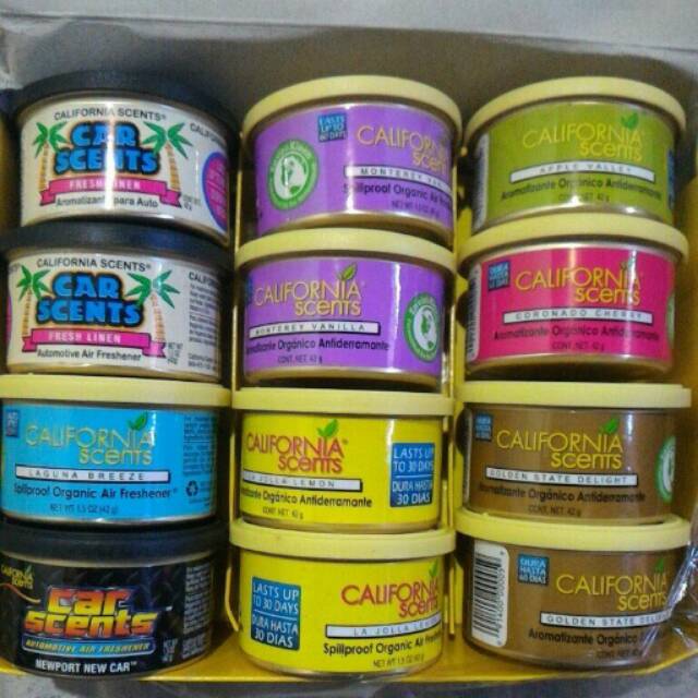 Jual Parfum / pewangi california scent (ruang dan mobil) Indonesia