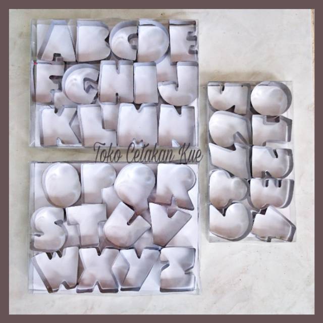 Cetakan kue donat huruf alfabet dan donat angka Shopee Indonesia