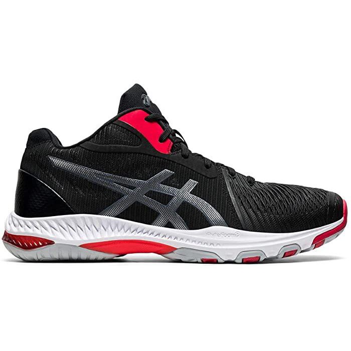 Jual Asics Netburner Ballistic Ff Mt 2 Mid-High Black Red New 9/2020 Original #A009 | Shopee Indonesia