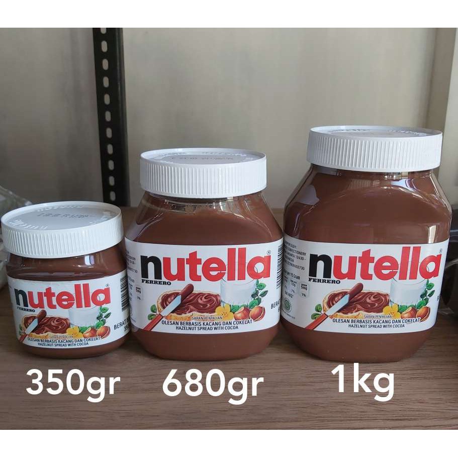 Jual [ Termurah ] Nutella Hazelnut Coklat 1000Gr Halal Mui | Shopee Indonesia