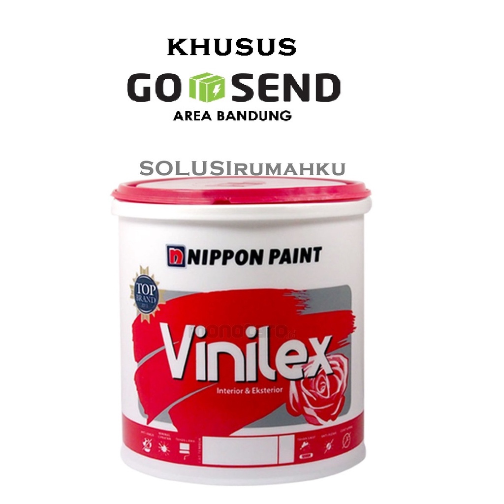 Jual NIPPON VINILEX GALON 5 KG CAT TEMBOK PUTIH NIPPON PAINT GALLON