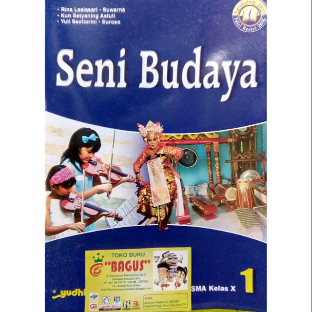Kunci Jawaban Seni Budaya Kelas 10 Kurikulum 2013 Revisi 2017 web site edukasi