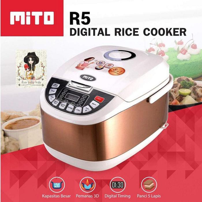 Jual DIGITAL RICE COOKER MITO R5 Shopee Indonesia
