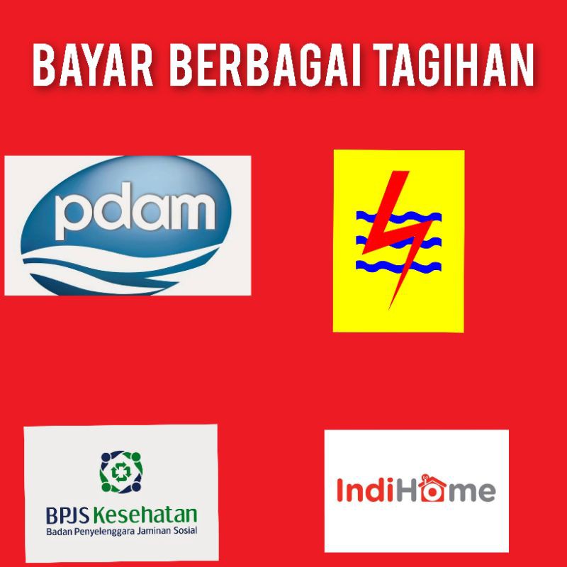 Bayar tagihan LISTRIK / INDIHOME/ BPJS / PDAM DAPAT DISKON