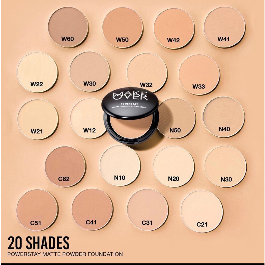 Jual Make Over Powerstay Matte Powder Foundation Shopee Indonesia