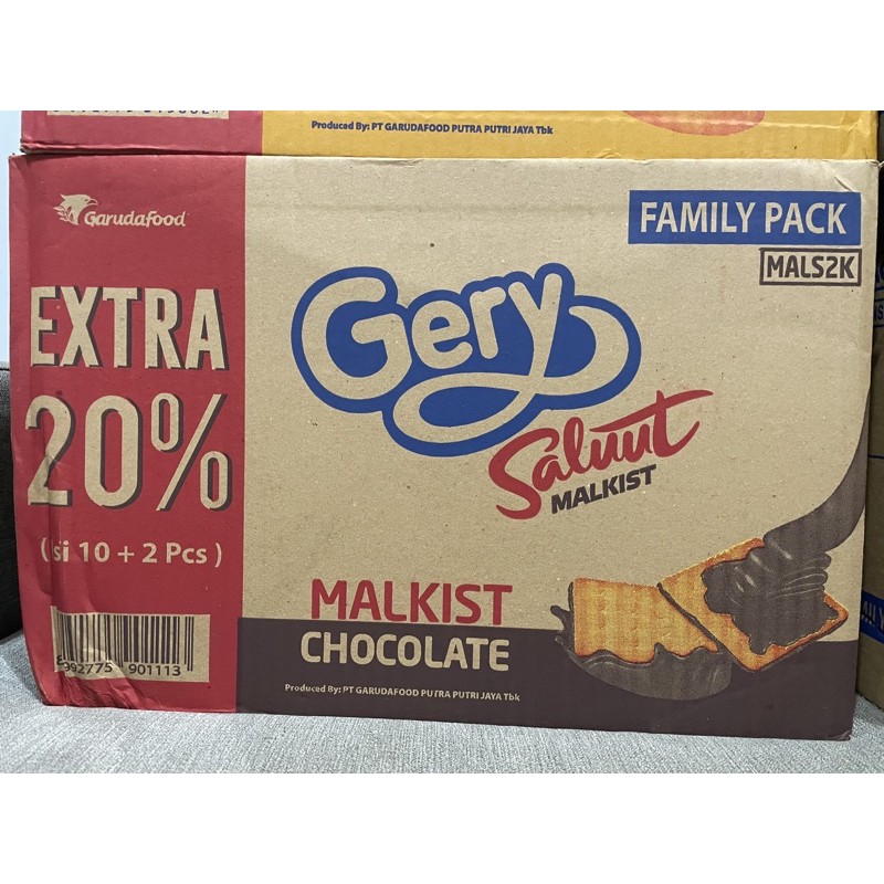 Jual Gery Malkist Kotak 110G Dus (Isi 30Pcs) Per Karton | Shopee Indonesia