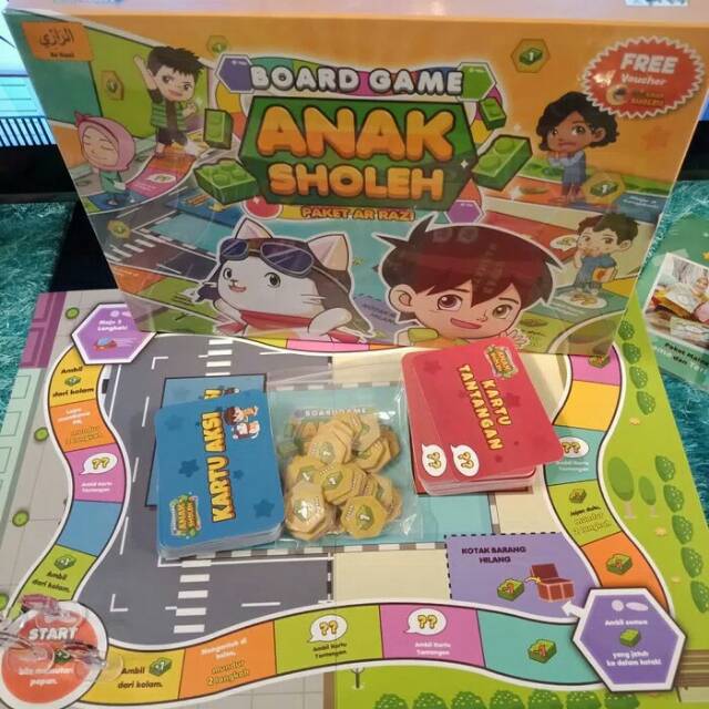Jual Game Anak Sholeh - Paket Ar-Razi - Monopoli Islam - Board Game - Mainan Edukasi Muslim | Shopee Indonesia