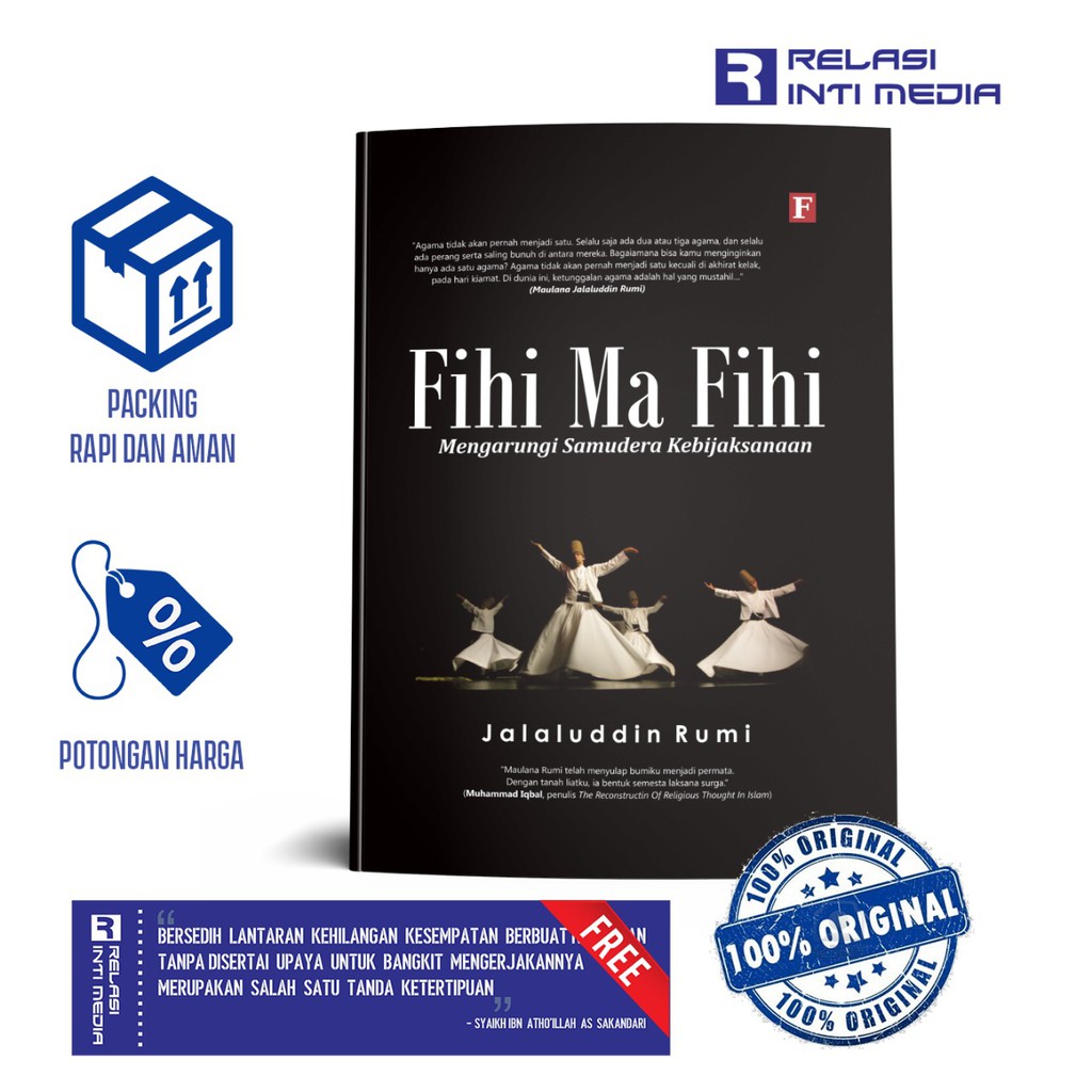 Jual Buku Fihi Ma Fihi Mengarungi Samudera Kebijaksanaan - Jalaluddin Rumi Indonesia|Shopee Indonesia