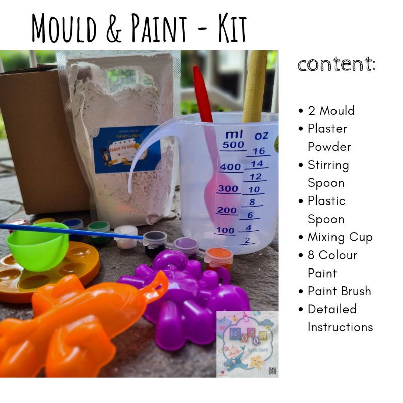 Jual Diy Membuat Patung Gipsum | Melukis Patung Gipsum| Paket Mainan Edukasi Anak Indonesia|Shopee Indonesia