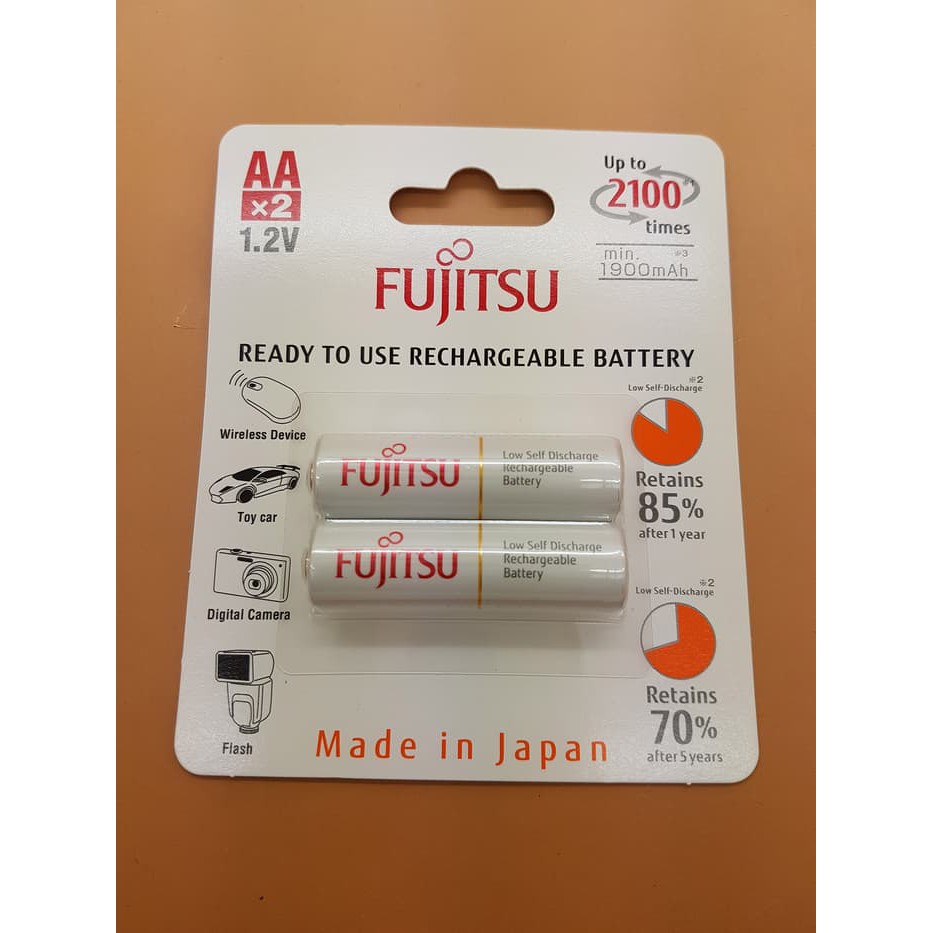 Jual Baterai / Battery Fujitsu PUTIH 2 Pcs AA 1900mAh (Made In Japan