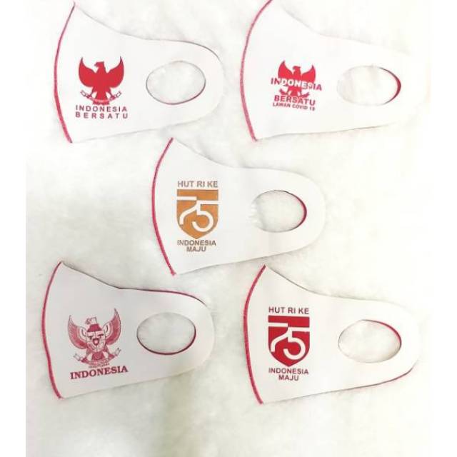 Masker Scuba logo merah putih neci Shopee Indonesia