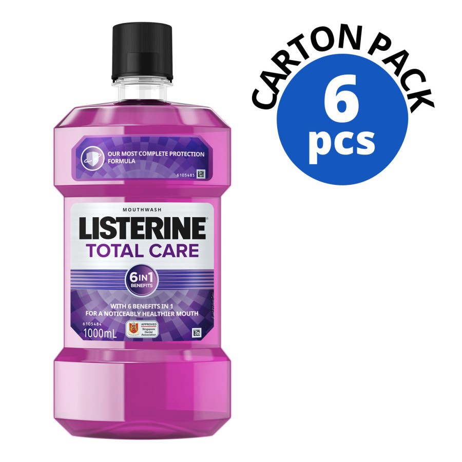 Jual Listerine Mouthwash - Total Care 6 X 1L (Ctn) | Shopee Indonesia