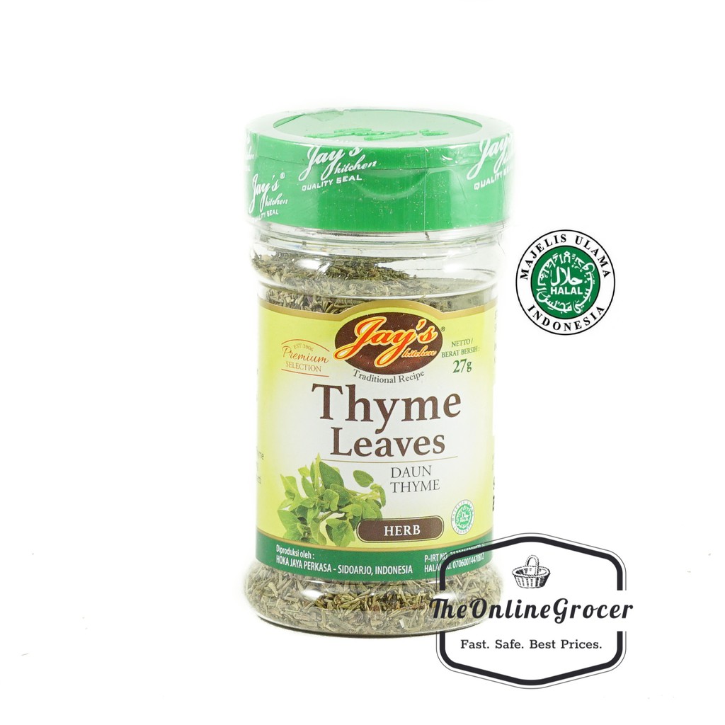 Jay’s Thyme Leaves Daun Thyme Daun Timi 27gr Shopee Indonesia