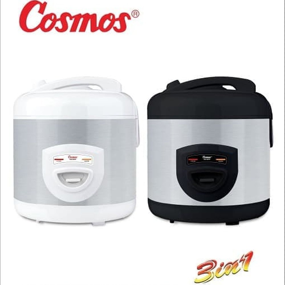 Cosmos Rice Cooker Magic Com CRJ 8229 Body Stainless 2 L Shopee Indonesia