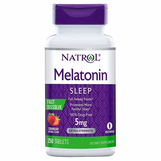 Jual Natrol Melatonin 5 Mg Fast Dissolve 90 - 150 - 250 Tablets | Shopee Indonesia