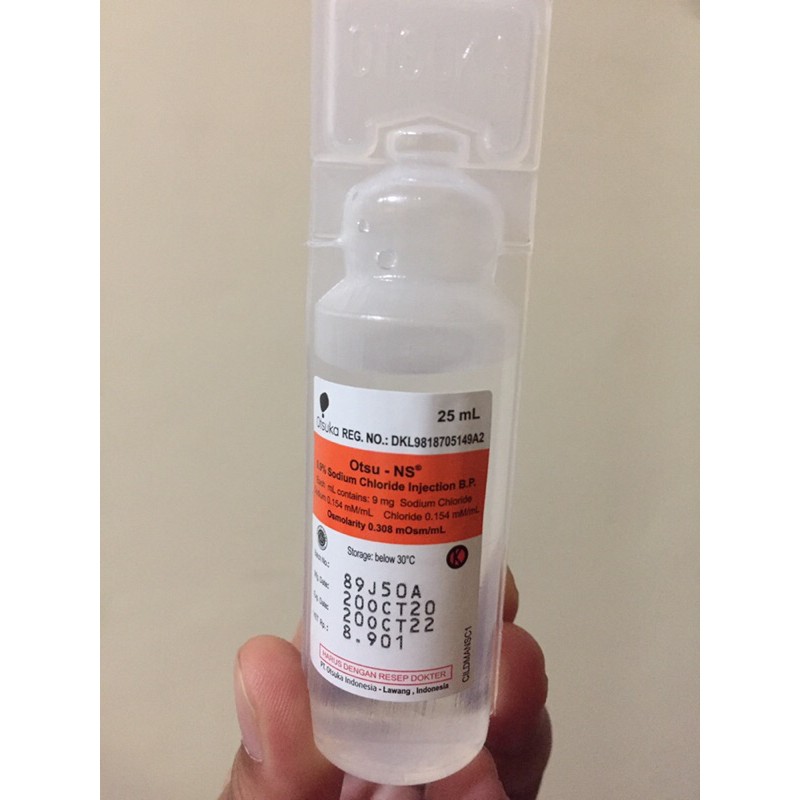 NORMAL SALINE AMPULE 25CC 1'S ubicaciondepersonas.cdmx.gob.mx